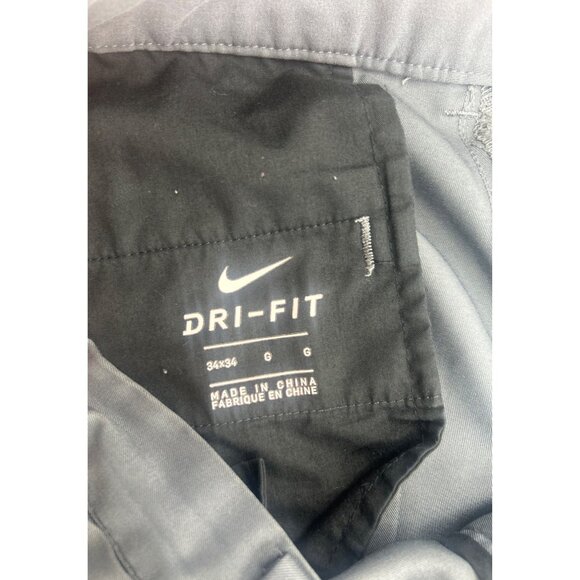 Nike Dri-Fit Mens Gray Golf Pants 34x34 - Picture 3 of 7